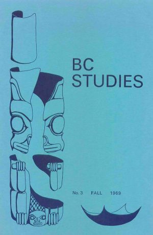 Product Image of: BC Studies no. 3 Autumn 1969