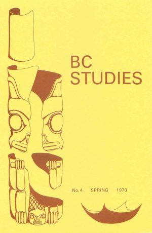 Product Image of: BC Studies no. 4 Spring 1970