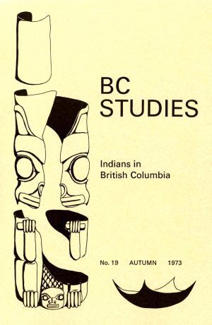Product Image of: BC Studies no. 19 Autumn 1973
