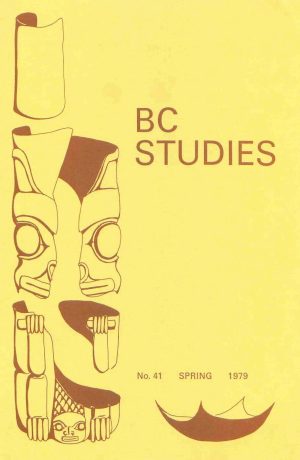 Product Image of: BC Studies no. 41 Spring 1979