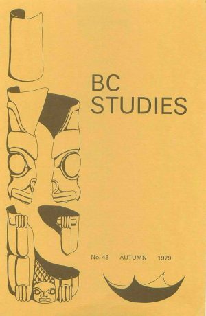 Product Image of: BC Studies no. 43 Autumn 1979