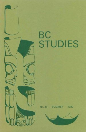 Product Image of: BC Studies no. 46 Summer 1980