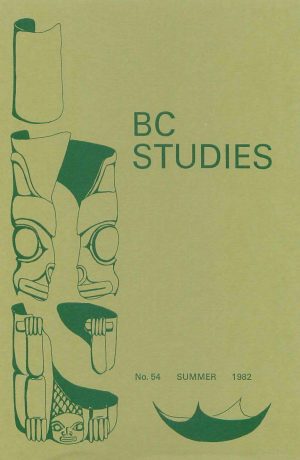 Product Image of: BC Studies no. 54 Summer 1982