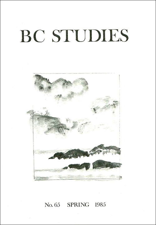 Product Image of: BC Studies no. 65 Spring 1985