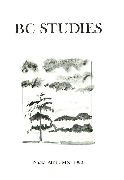 Product Image of: BC Studies no. 87 Autumn 1990