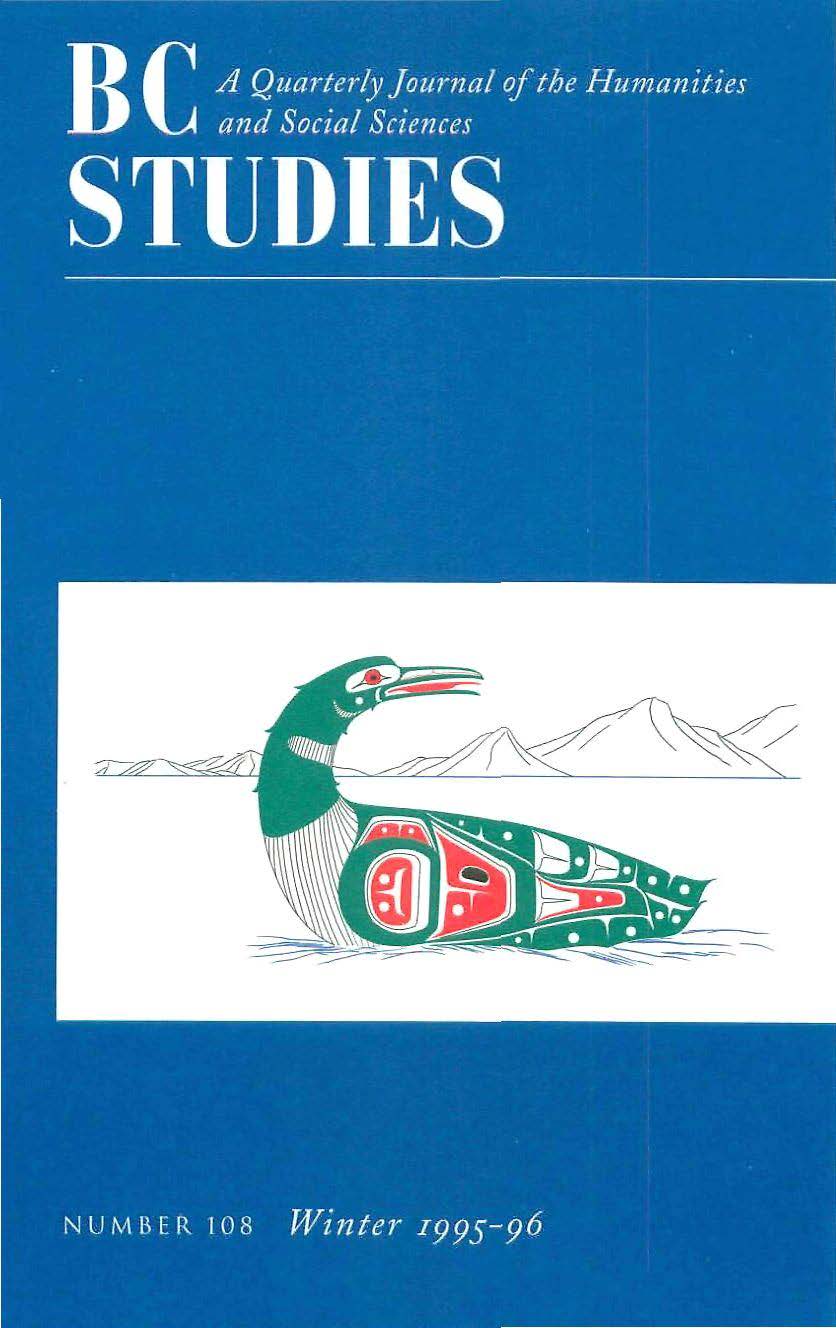 Product Image of: BC Studies no. 108 Winter 1995