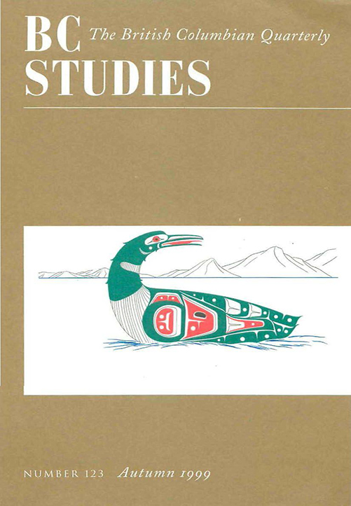 Product Image of: BC Studies no. 123 Autumn 1999