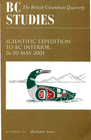 Product Image of: BC Studies no. 131 Autumn 2001