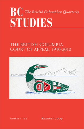 Product Image of: BC Studies no. 162 Summer 2009