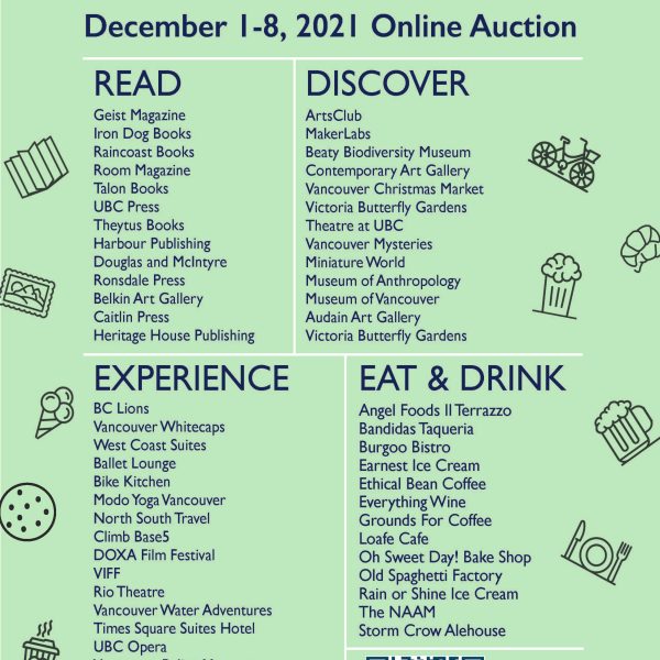 Cover photo for: BC Studies 18th Annual Online Fundraising Auction Begins Today!
